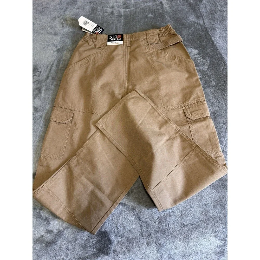 NWT 5.11 Tactical Men's Cargo Pants 74251 32 X 30 Khaki Pants, 120 Coyote - New